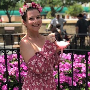 Floral Bell Sleeve Romper